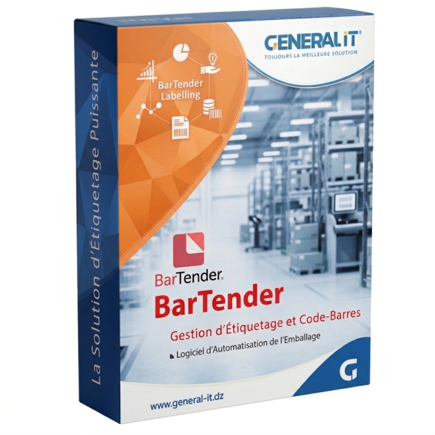 LOGICIEL GESTION ET IMPRESSION ETIQUETTES CODE A BARRE EXTERNE BARTENDER